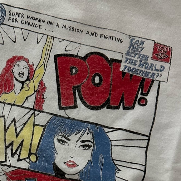 LAST ONE❤️💙New💙❤️RETAIL $165 Super Women RE/DONE tee - Picture 9 of 9
